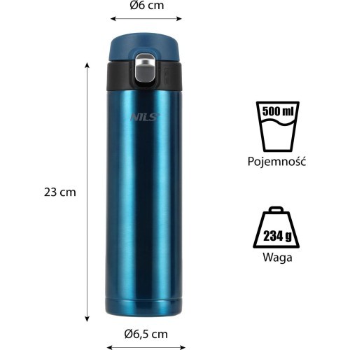 NCB28 BLUE THERMAL CUP NILS