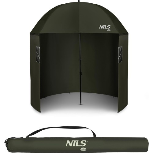 Žvejybinis skėtis su šonine sienele NILS CAMP NC4702