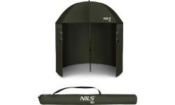 Žvejybinis skėtis su šonine sienele NILS CAMP NC4702