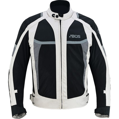 Men’s Motorcycle Jacket BOS Libera - Grey