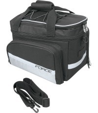 Сумка FORCE Large на багажник, 20 л, чёрная
