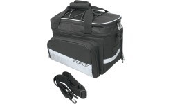 FORCE Large rear rack bag, 20 l, black