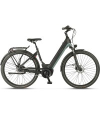 Prophete Geniesser 4.0 Electric Bike 28" 7-Speed, Frame Size 19" (48 cm), Black/Green