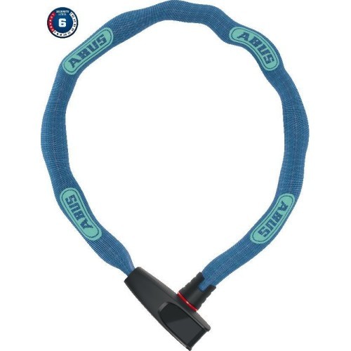 Замок Abus 6806K/85 NEON blue (square chain)