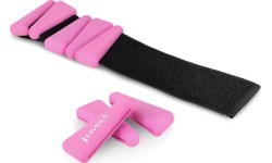 SNK01 PINK SILICONE EXERCISE WEIGHTS FOR ANKLE AND WRIST HMS