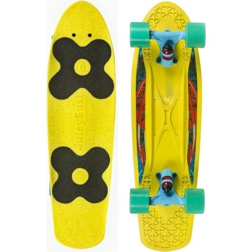 Пенниборд Choke Spicy Sabrina yellow/blue