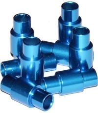 Įvorės ratukams Powerslide spacers ALU 6mm