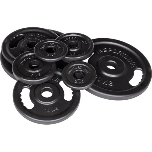 Cast Iron Olympic Weight Plate Set inSPORTline Castblack 2 – 20 kg