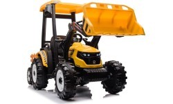 MEGA D68 Tractor Vehicle With Trailer Yellow