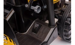 Трактор MEGA D68 с прицепом, жёлтый