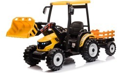 MEGA D68 Tractor Vehicle With Trailer Yellow