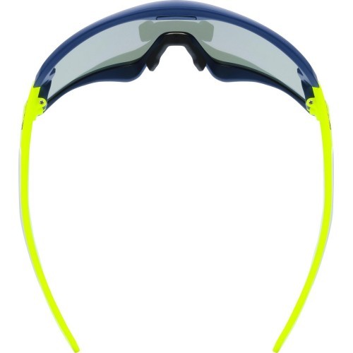 Uvex sportstyle 231 2.0 glasses, blue-yellow matt / mirror blue