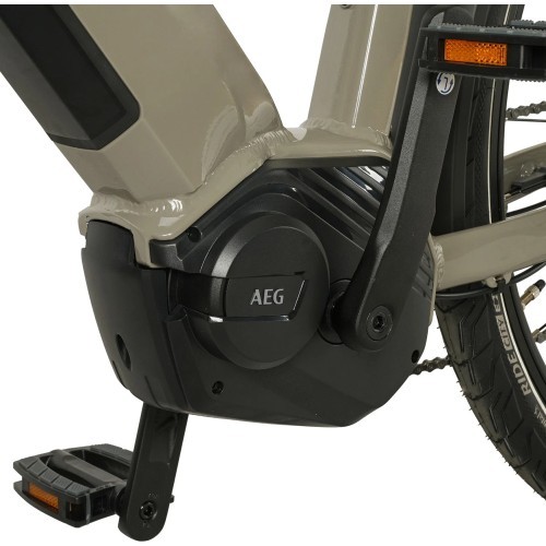Prophete Entdecker 3.0 electric bike 28", 9-speed, frame size 21" (54 cm), brown