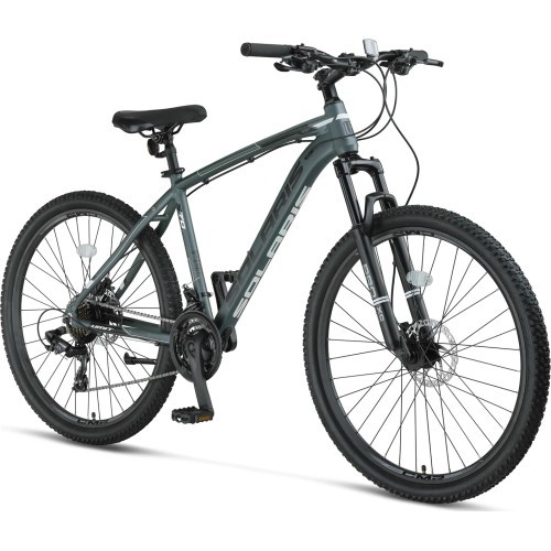 Велосипед UMIT Solaris XC HYD 29", 21 скорость, размер 20" (51 см), серый