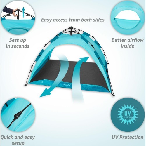 NC4802 AUTOMATIC TENT BLUE NILS