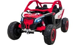 Elektromobilis bagis Maverick Turbo RR, raudonas