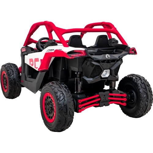 Elektromobilis bagis Maverick Turbo RR, raudonas