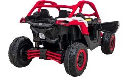 Elektromobilis bagis Maverick Turbo RR, raudonas