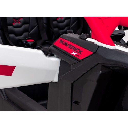 Elektromobilis bagis Maverick Turbo RR, raudonas