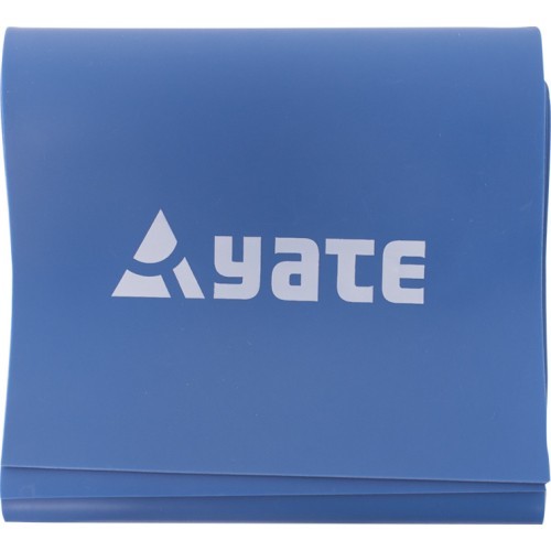 Pasipriešinimo guma Yate, 200x12 cm – ypač kieta, mėlyna