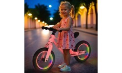 RB901 LED BALANCER WHEELS 12'' INFLATABLE WHEELS PINK NILS FUN