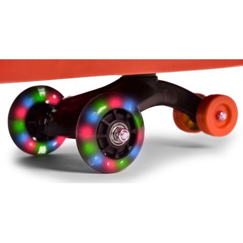 Vaikiškas gravitacinis automobilis su LED ratais, raudonas ECOTOYS