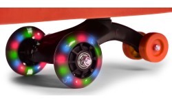 Vaikiškas gravitacinis automobilis su LED ratais, raudonas ECOTOYS