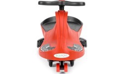 Vaikiškas gravitacinis automobilis su LED ratais, raudonas ECOTOYS
