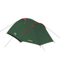 Kempingo palapinė Nils Camp Rocker NC6013, žalia-raudona