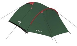 Kempingo palapinė Nils Camp Rocker NC6013, žalia-raudona