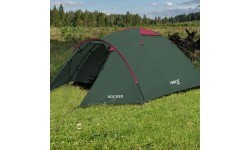 Kempingo palapinė Nils Camp Rocker NC6013, žalia-raudona
