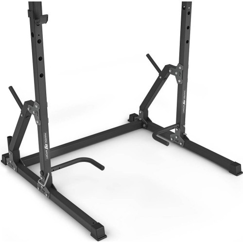 Стационарный турник со стойками и брусьями для отжиманий MS-U116 2.0 - Marbo Sport