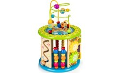 Wooden educational cube EcoToys