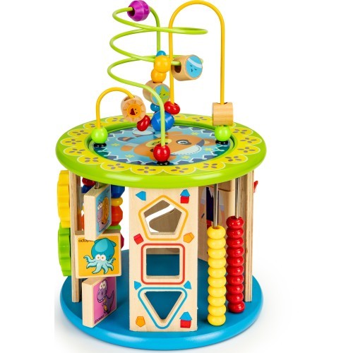 Medinis edukacinis kubas EcoToys