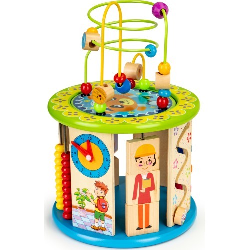 Medinis edukacinis kubas EcoToys