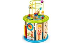Wooden educational cube EcoToys