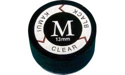 Наклейка для бильярдного кия KamuiClear Black Medium 13 мм, 1 шт.