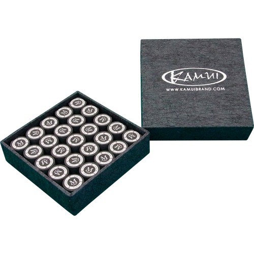 Наклейка для бильярдного кия KamuiClear Black Medium 13 мм, 1 шт.