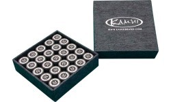 Bilijardo lazdos smaigalys KamuiClear Black Medium 13 mm, 1 vnt.