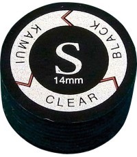 KamuiClear Black biliardo lazdos antgalis Soft 13 mm
