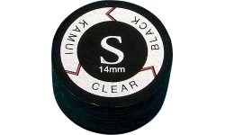 KamuiClear Black Cue Tip Soft 13mm