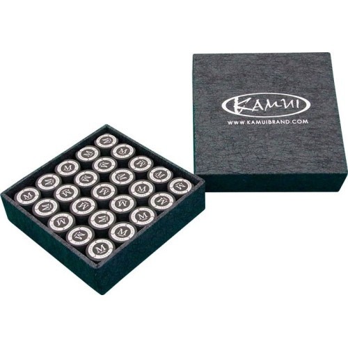 KamuiClear Black biliardo lazdos antgalis Soft 13 mm