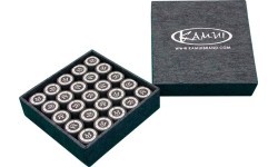 KamuiClear Black Cue Tip Soft 13mm