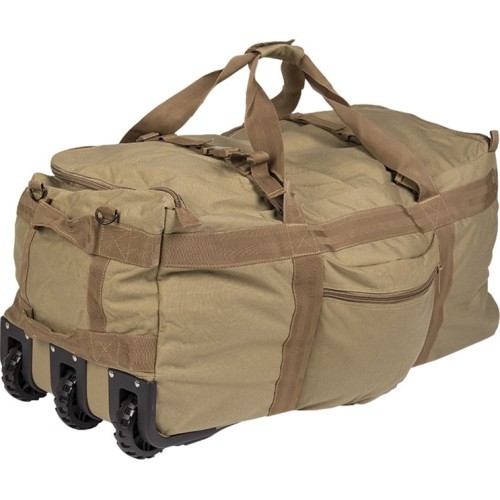 Kelioninis krepšys su ratukais Coyote Combat
