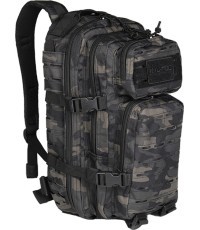 Šturmo kuprinė Dark Camo, lazeriu pjaustyta, maža