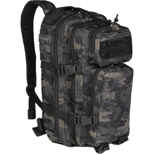 Штурмовой рюкзак Dark Camo, лазерная резка, маленький