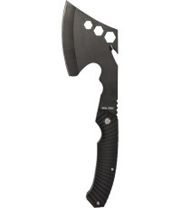 BLACK AXE WITH TOOLS AND POUCH