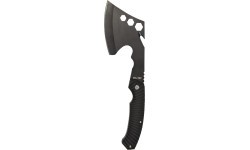 BLACK AXE WITH TOOLS AND POUCH