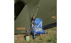 Stovyklavimo palapinė Nils Camp Hiker NC6010, chaki