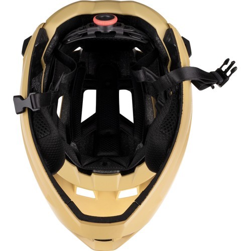 Downhill helmet FORCE VENOM // size: S/M (55-58 cm) (sand)